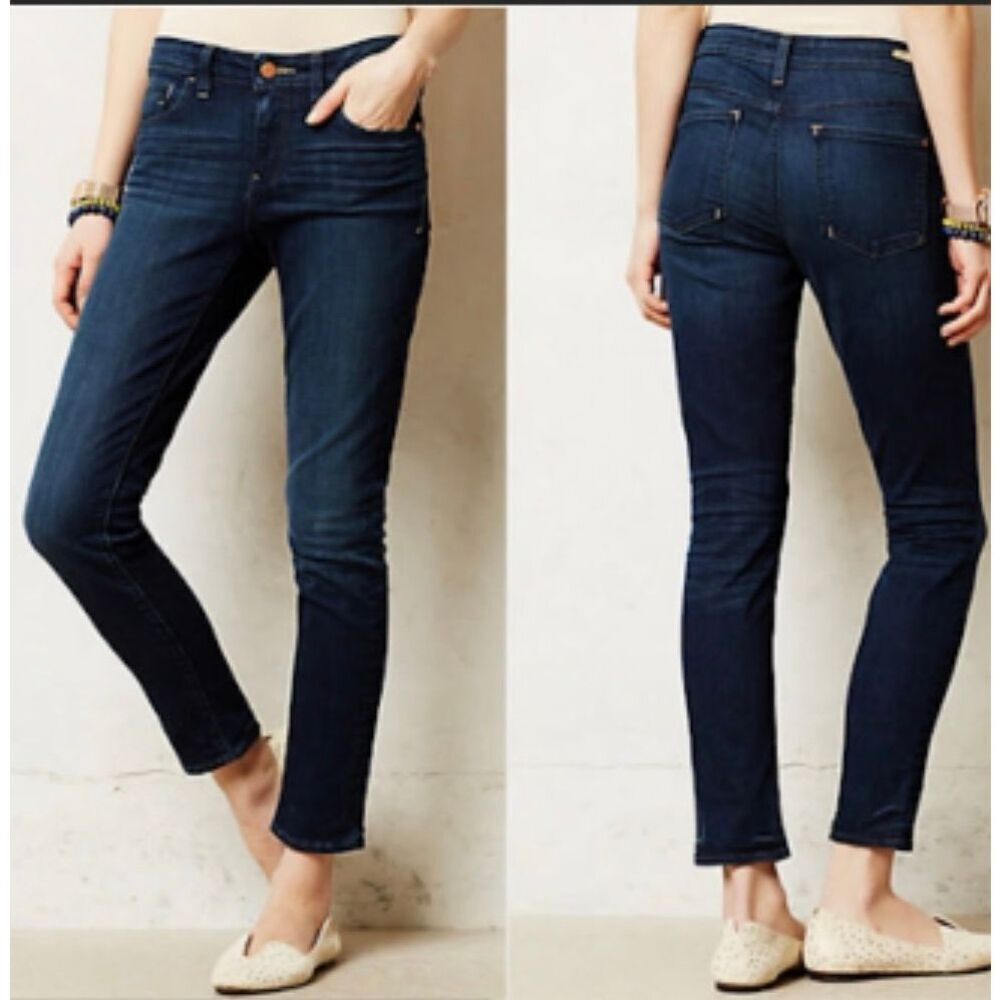 🌸 anthropologie Pilcro and the Letterpress STET Skinny Jeans Size 27 Petite